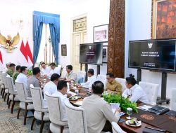 Panglima TNI Hadiri Ratas Penanganan Karhutla Pimpinan Presiden Prabowo Subianto