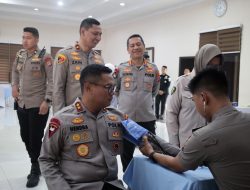 Peringati HUT ke-75 Humas Polri, Polda Banten Wujudkan Kepedulian Melalui Donor Darah