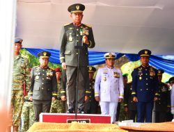Panglima TNI Pimpin Upacara Pemakaman Alm Jenderal TNI (Purn) Subagyo HS