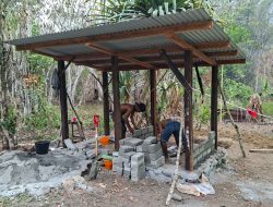 Wujudkan Sanitasi Layak bagi Masyarakat, Satgas TMMD ke-130 Kodim 1808/Mansel Percepat Pembangunan MCK