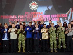 Ketum PBTI Jenderal TNI Richard Tampubolon Lantik Ketua Pengprov Taekwondo Indonesia Sulawesi Selatan Periode 2026–2030