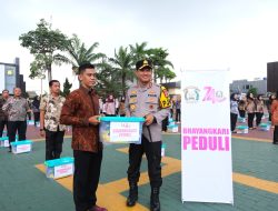 Bhayangkari Peduli, Pengurus Bhayangkari Daerah Banten Salurkan Bansos kepada TKK Polda Banten