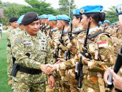 Satgas BGC TNI Konga XXXIX-G Monusco Tiba di Tanah Air