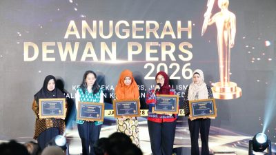 Kapuspen TNI Hadiri Anugerah Dewan Pers 2026