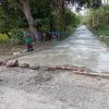 Wujud Nyata Gotong Royong TNI dan Warga : Jalan TMMD Ke-130 Rampung 100 Persen
