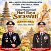 Kapolda Banten Beserta Wakapolda dan Seluruh Personel Polda Banten Mengucapkan Selamat Hari Raya Saraswati 2026