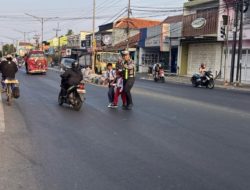 Sebarkan Personel di Titik Rawan Kemacetan dan Zona Sekolah, Satlantas Polres Majalengka Terjunkan Gatur Lalin PH Pagi